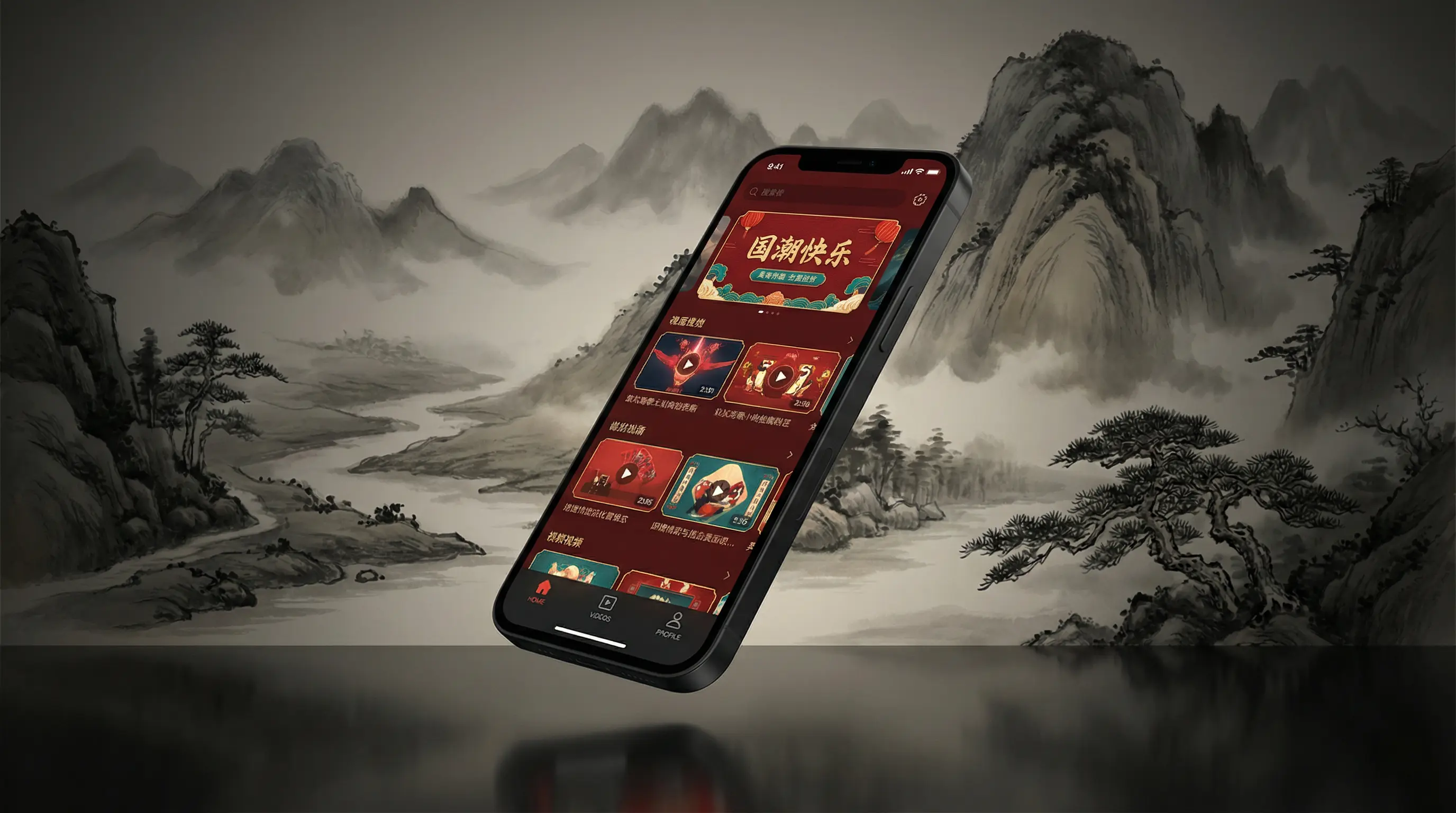 想要叉叉 8m3u 移动端APP界面展示